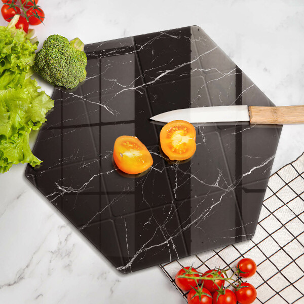 Chopping board glass Marble tiles