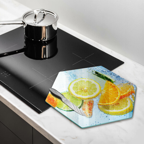 Kitchen worktop protector Juicy citrus water