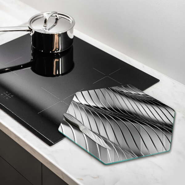 Kitchen worktop protector 3D metal structure