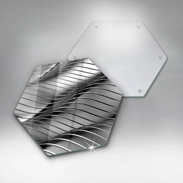 Kitchen worktop protector 3D metal structure