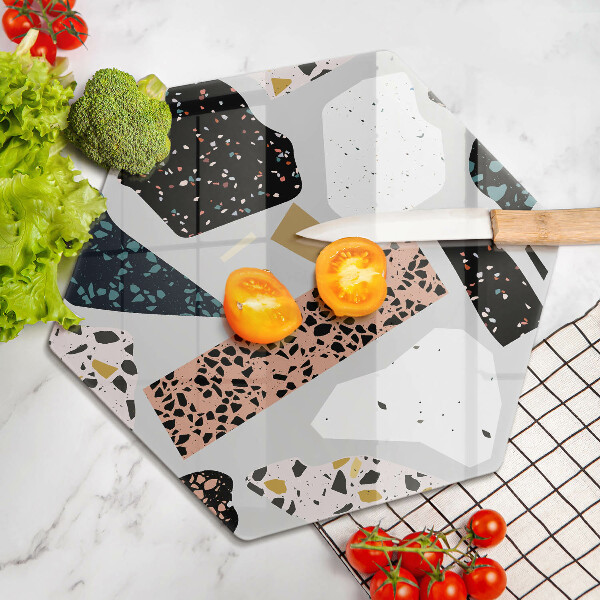 Chopping board glass Stone