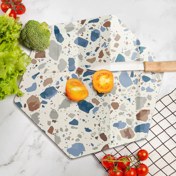 Chopping board glass Decorative stone stone