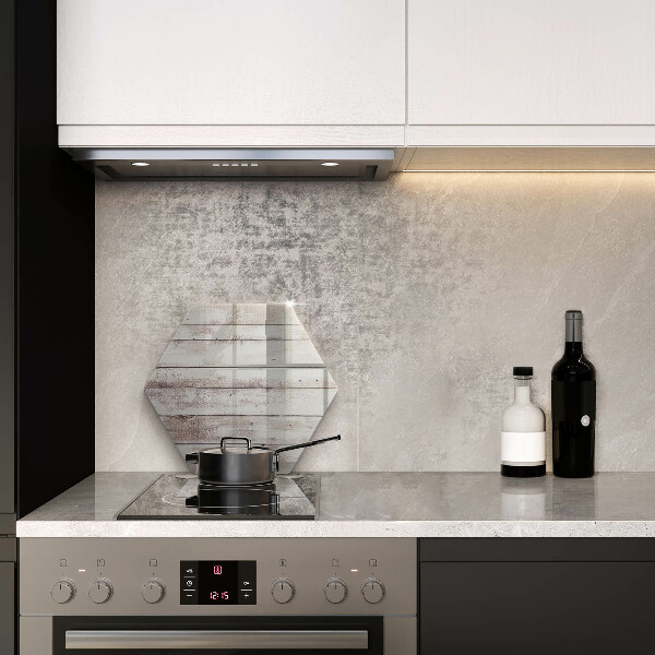 Kitchen worktop protector Old wood boards