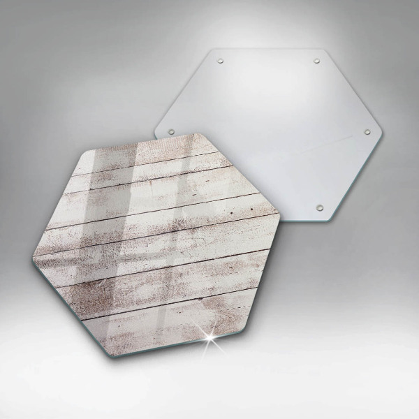 Kitchen worktop protector Old wood boards