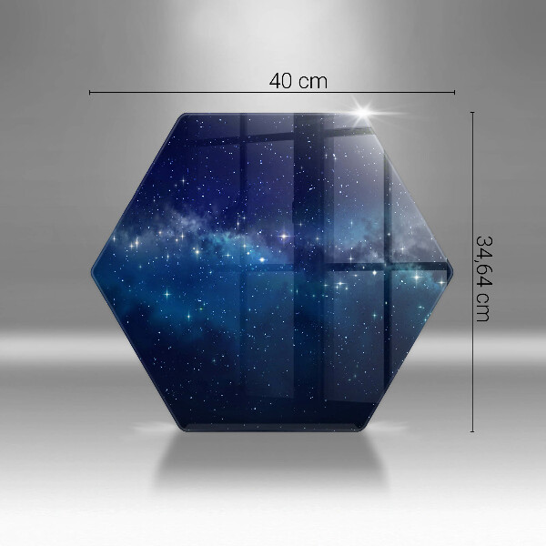 Kitchen worktop protector Space and stars