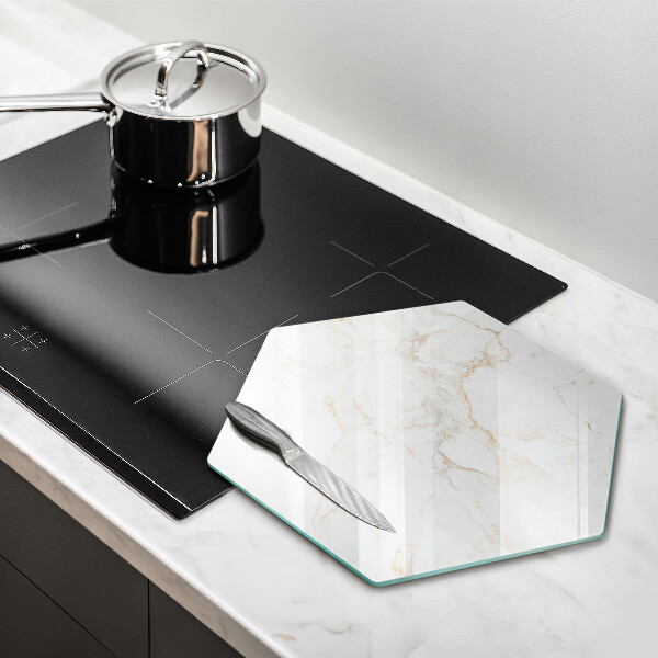 Chopping board glass Elegant stone marble