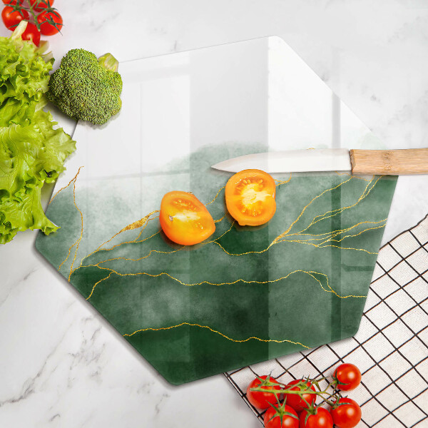 Chopping board glass Abstraction nature