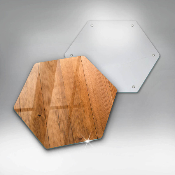 Chopping board glass Wooden planks