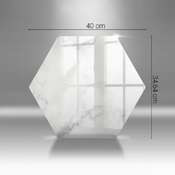Chopping board glass Modern marble