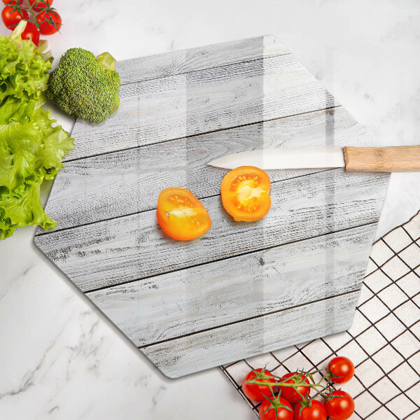 Chopping board glass Bright wooden boards