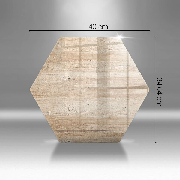 Chopping board glass Wooden planks