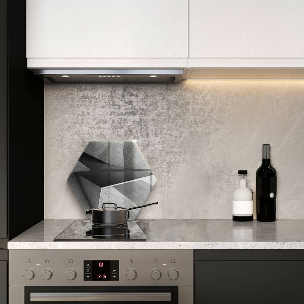 Chopping board glass Concrete abstraction