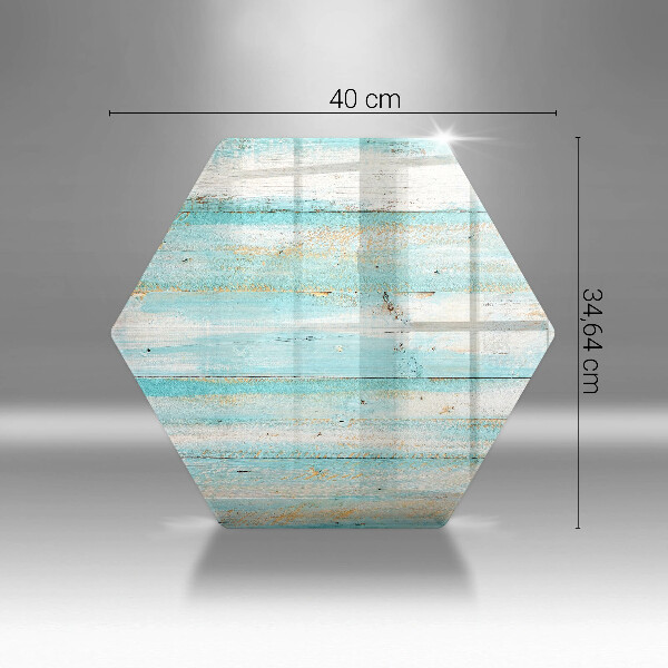 Kitchen worktop protector Vintage wood boards