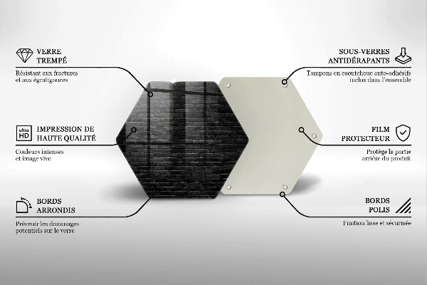 Kitchen worktop protector Brick wall