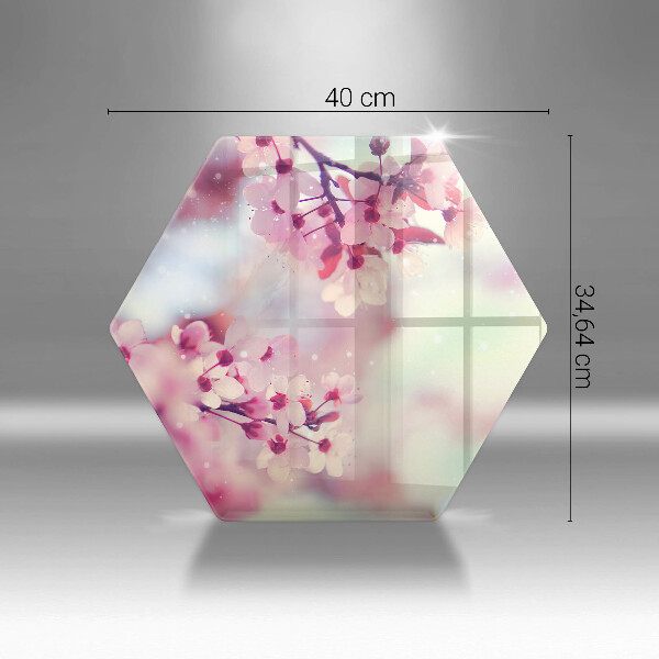 Kitchen worktop protector Nature apple flowers