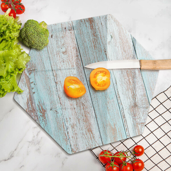 Kitchen worktop protector Old vintage boards