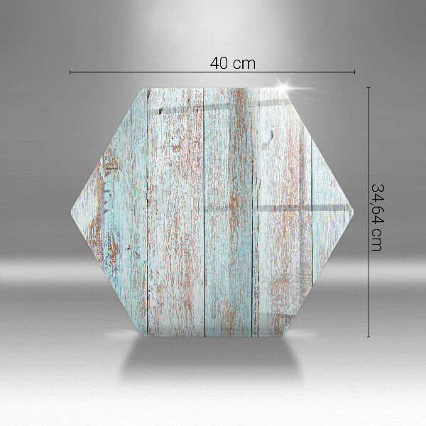 Kitchen worktop protector Old vintage boards