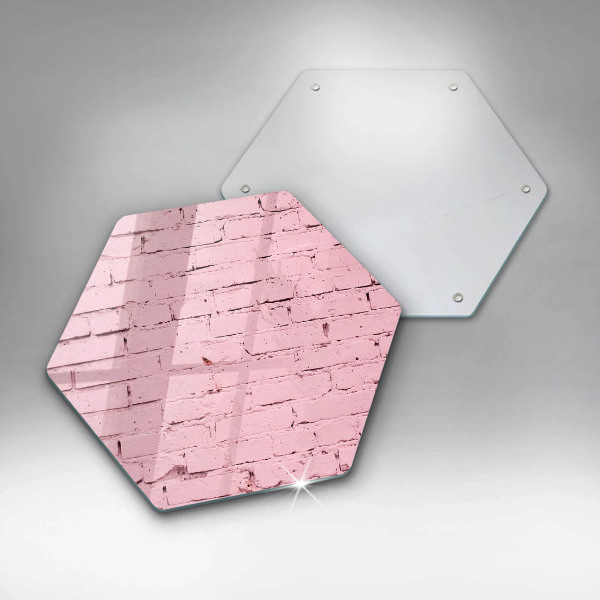 Kitchen worktop protector Pastel wall bricks