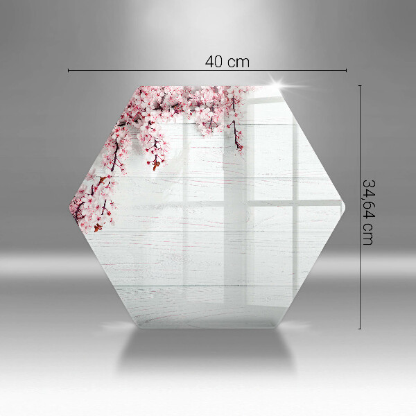 Kitchen worktop protector Flowers on the boards