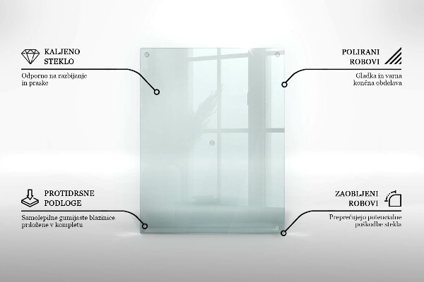 Transparent worktop saver 2x16x20 in