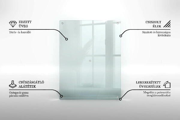 Transparent worktop saver 2x16x20 in