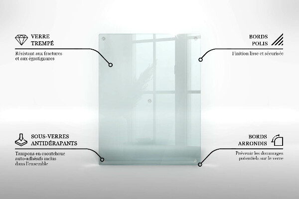 Transparent worktop saver 2x16x20 in