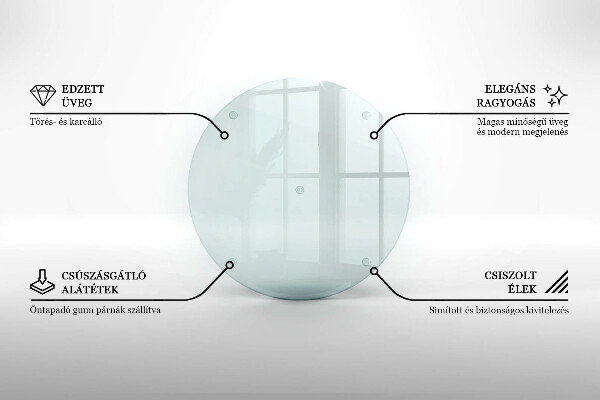 Worktop saver transparent 12 in