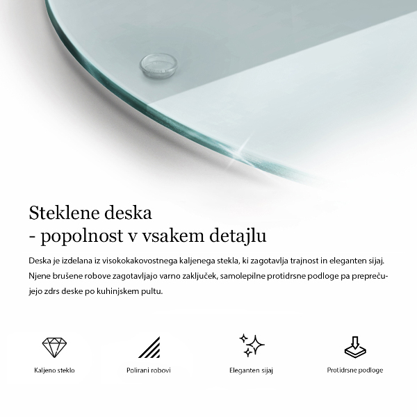 Worktop saver transparent 12 in