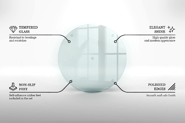 Transparent glass worktop saver 16 in