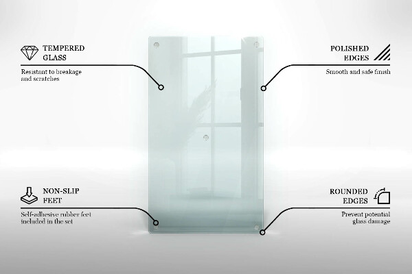 Transparent worktop saver 20x12 in