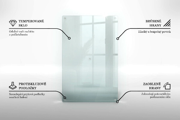 Transparent large worktop protector 31x20 in
