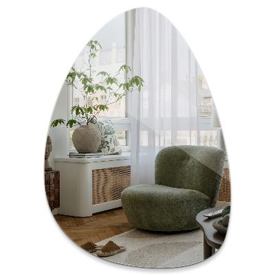 Ovoid mirror 64x90 cm