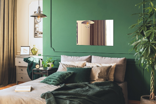 Rectangular modern mirror without frame 39x28 in