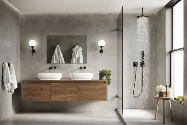 Rectangle wall mounted frameless mirror 24x16 in