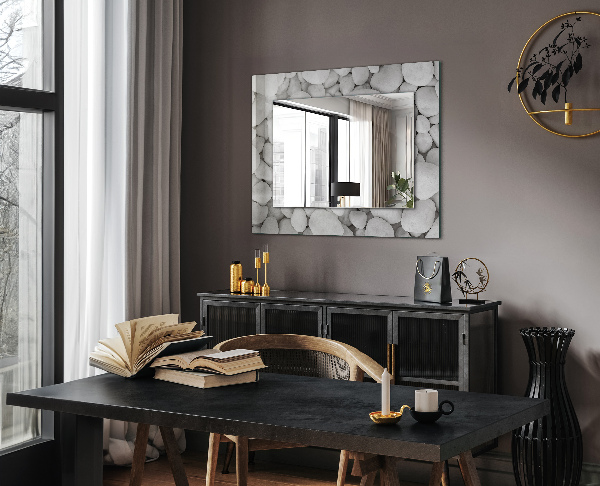 Wall mirror decor Abstract lines