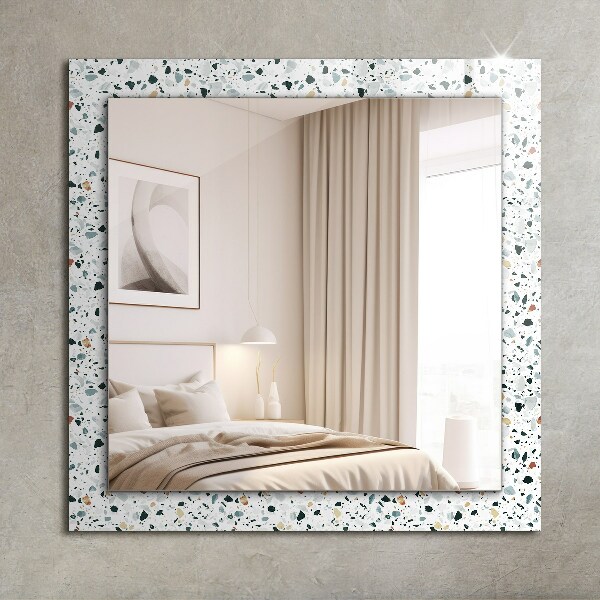Wall mirror design Terrazzo mosaic