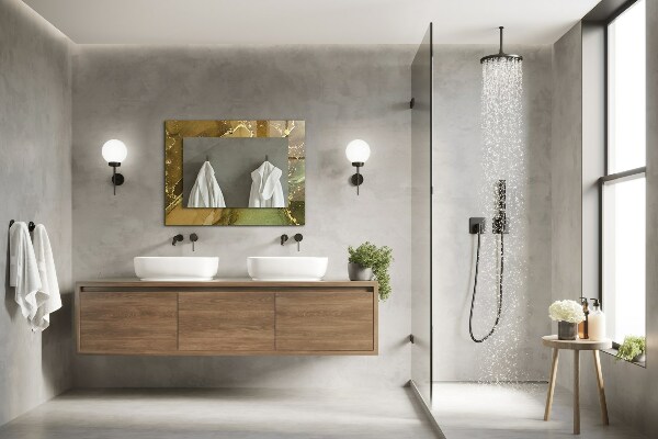 Wall mirror design Abstract art