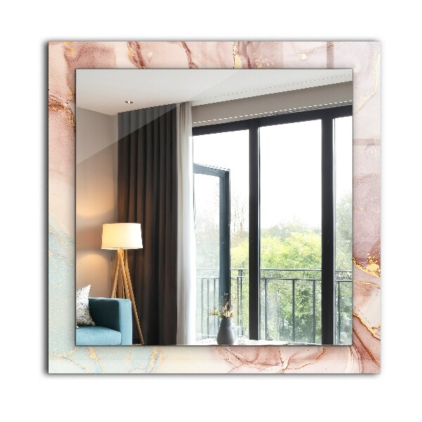 Wall mirror decor Abstract watercolour