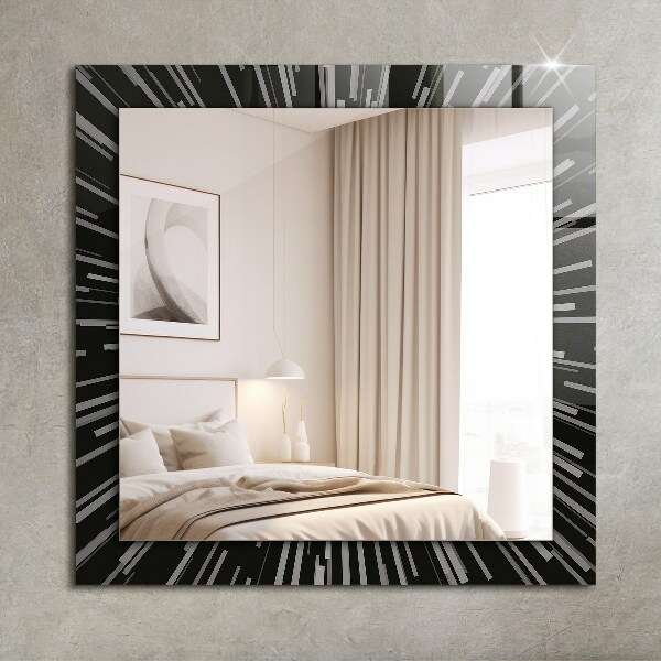 Wall mirror design Speed of light effect