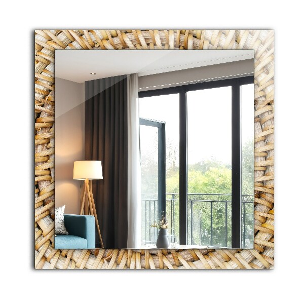 Wall mirror design Braid