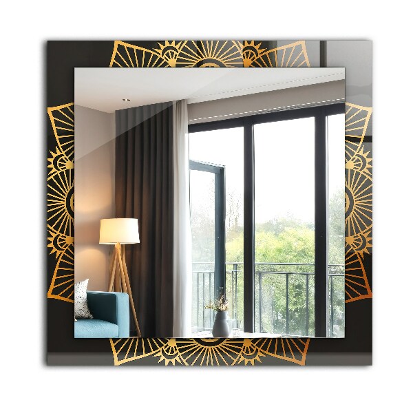 Wall mirror design Mandala pattern