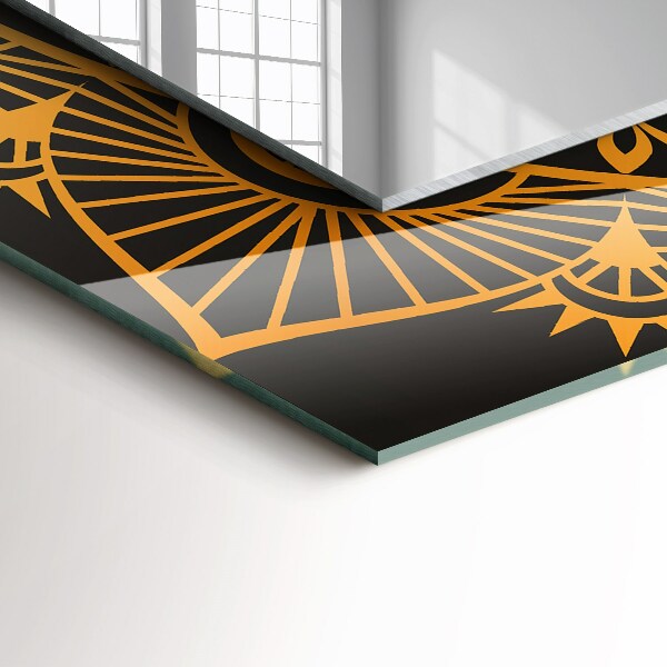 Wall mirror design Mandala pattern