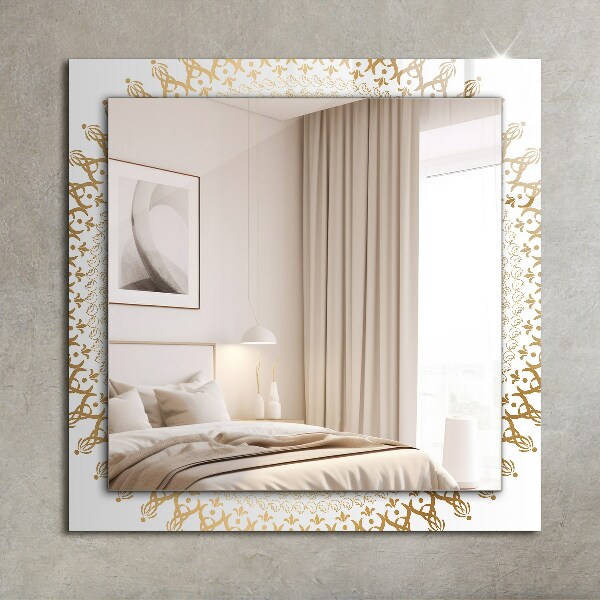 Wall mirror design Mandala pattern