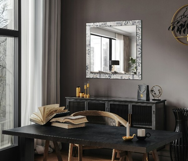 Decorative mirror Decorative tile pattern