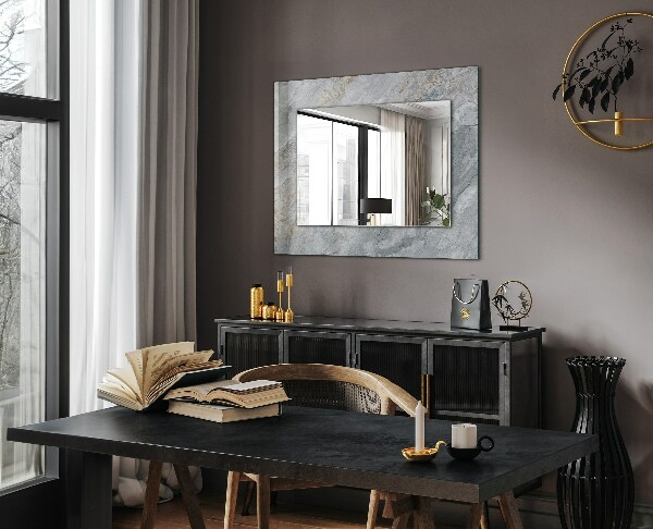 Printed mirror Abstract marble design