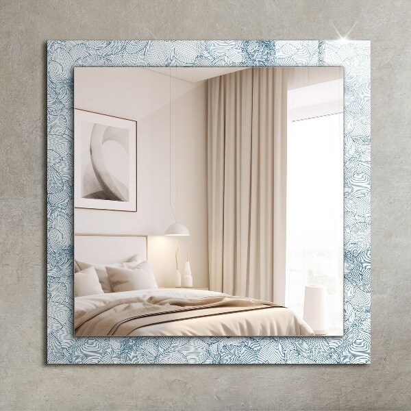 Decorative mirror Colourful letter of introduction