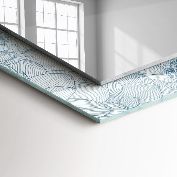 Decorative mirror Colourful letter of introduction
