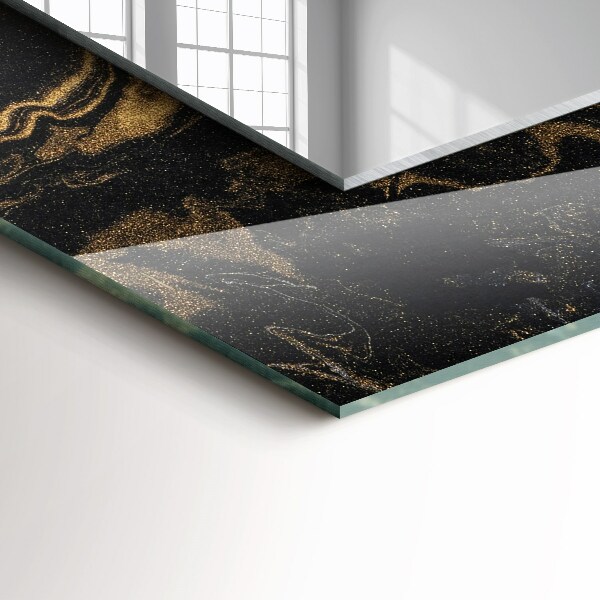 Wall mirror decor Wooden floor