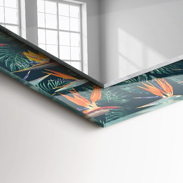 Wall mirror design Big wave in Kanagawa