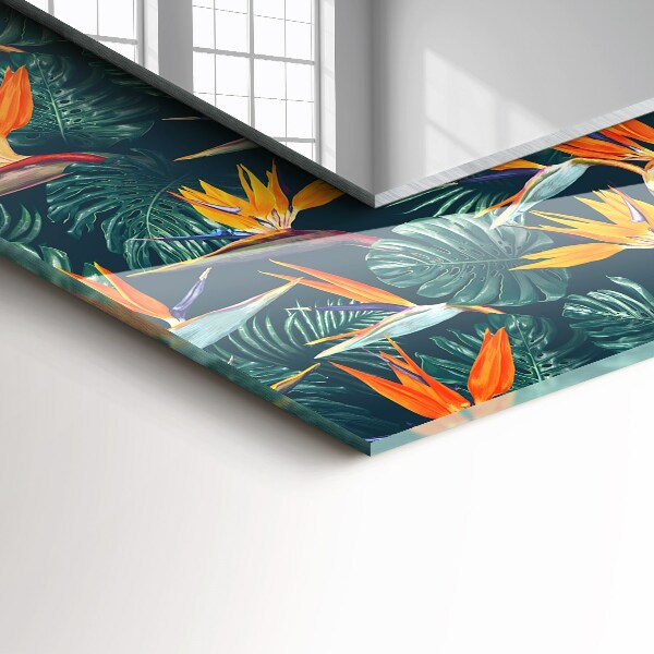 Wall mirror design Big wave in Kanagawa